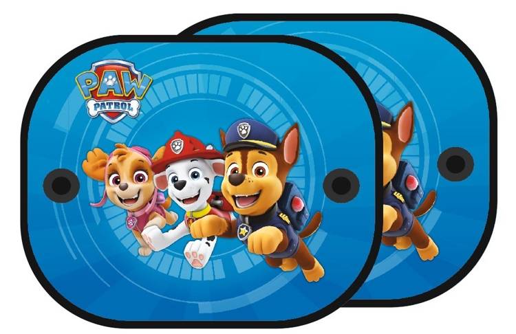 Saules aizsargs auto stiklam Paw Patrol 2 gb.