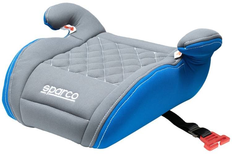 Sparco Grey blue Bērnu autosēdeklis Busteris 15-36 kg