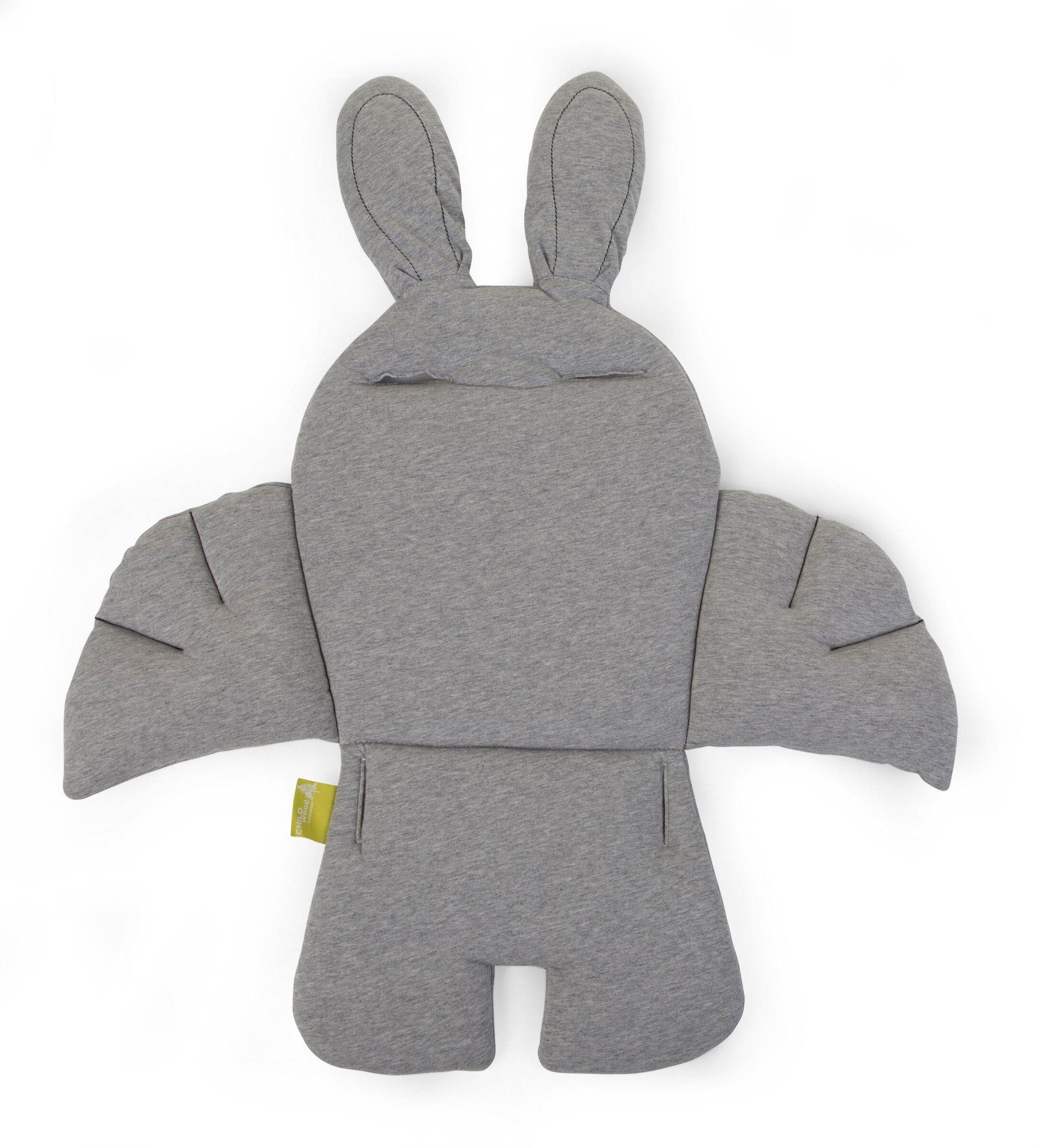 Подушка на Коляску, Шезлонг, Стульчик для кормления УНИВЕРСАЛЬНЫЙ Childhome Universal Rabbit Grey