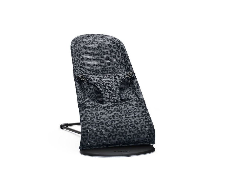 Šūpuļkrēsliņš BabyBjorn Bouncer Bliss Mesh anthracite/leopard 006078