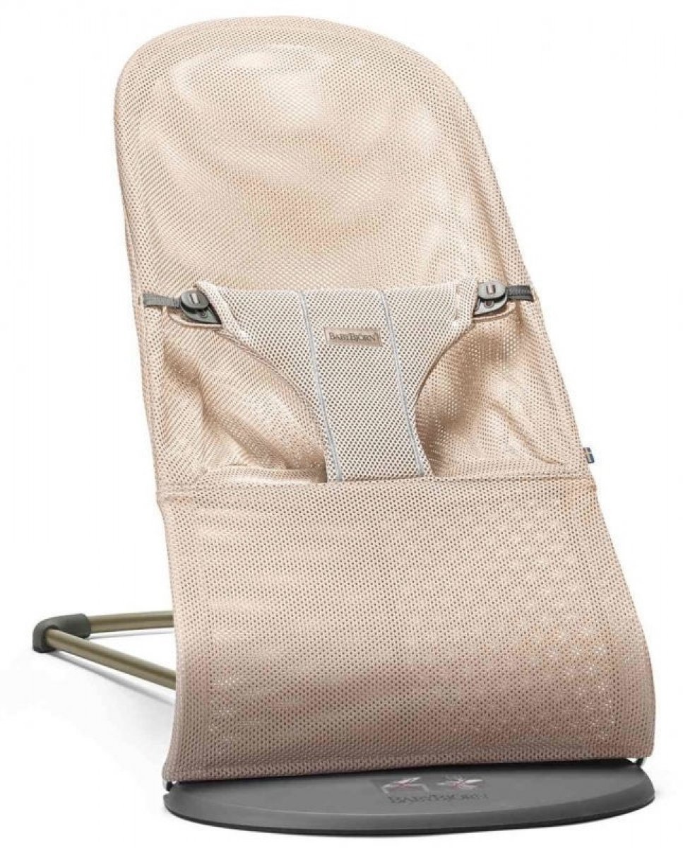 Šūpuļkrēsliņš BabyBjorn Bouncer Bliss Mesh pearly pink 006001