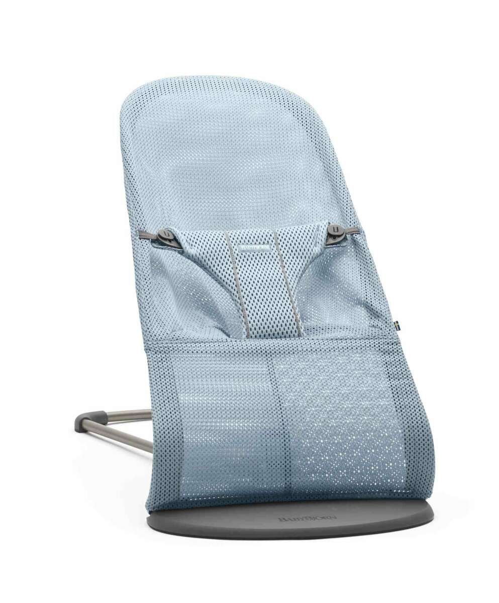 Šūpuļkrēsliņš BabyBjorn Bouncer Bliss Mesh sky blue 006043