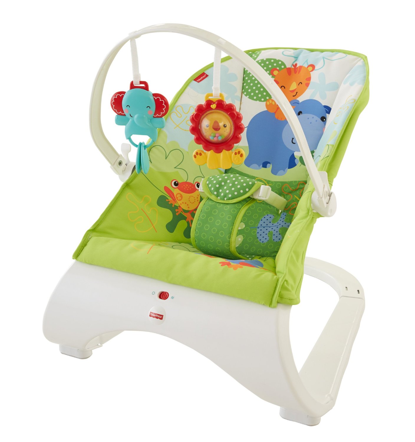 Šūpuļkrēsliņš Fisher Price Rainforest Friends Comfort Curve Bouncer CJJ79