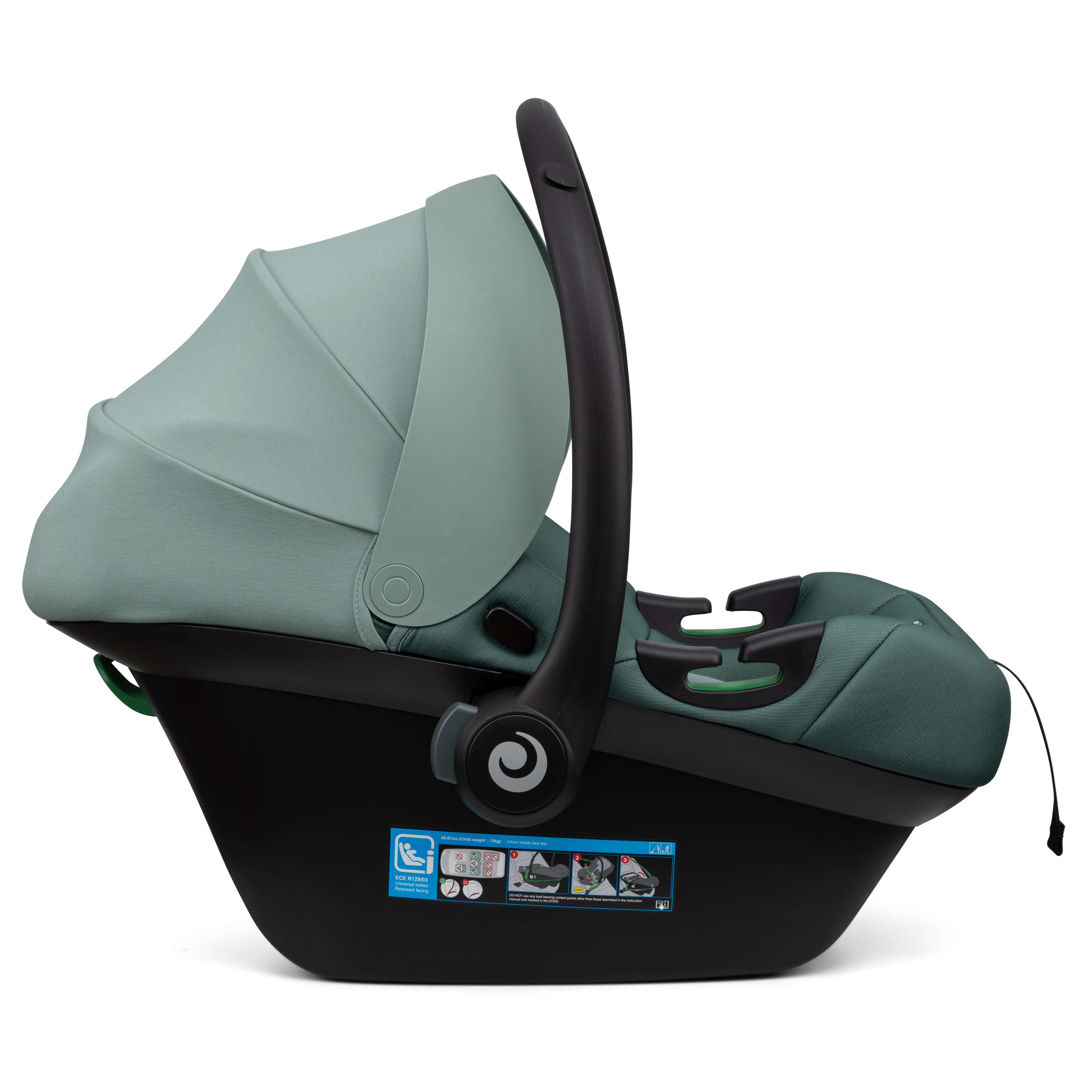 TUTIS Elo i-Size Lux Mint 010 Bērnu autosēdeklis 0-13 kg