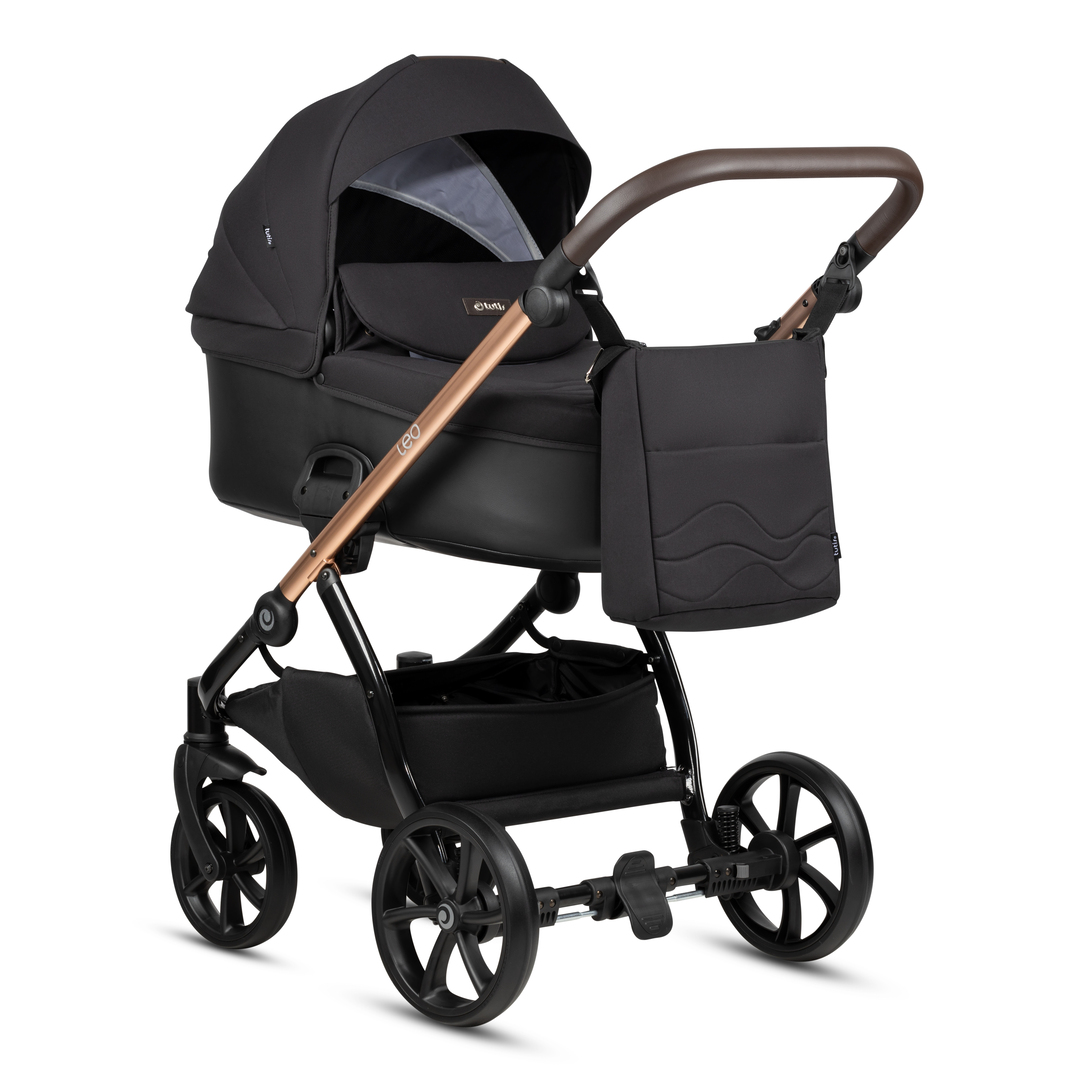 Tutis Leo Black 201 Bērnu rati 3in1