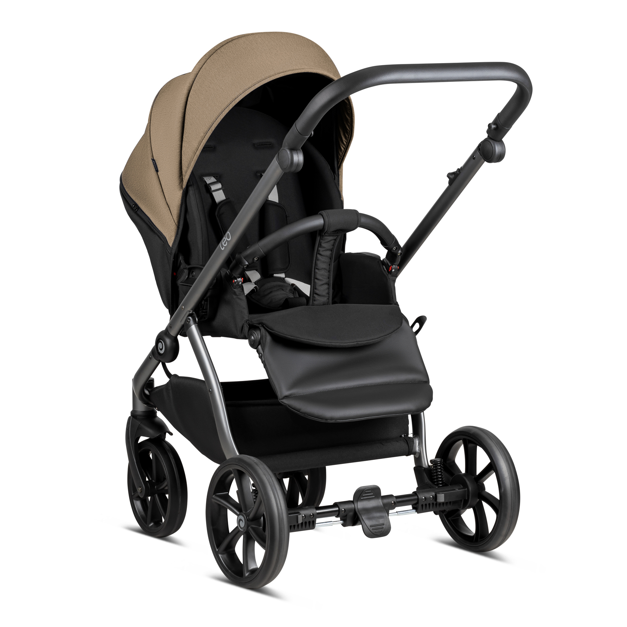 Tutis Leo Brown 104 Bērnu rati 3in1