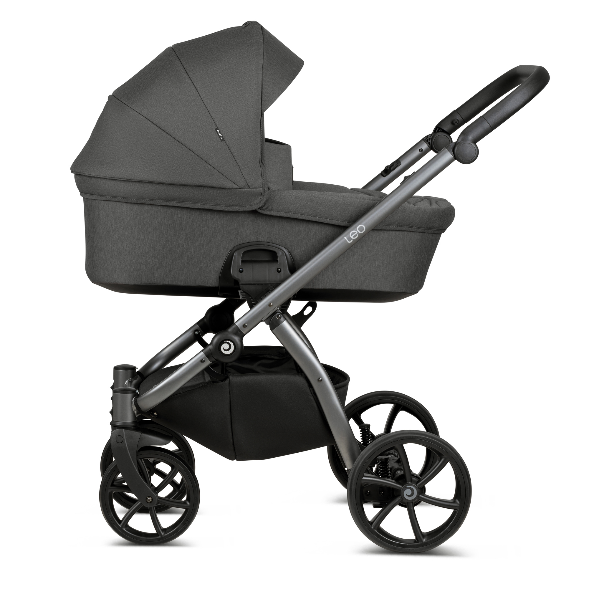 Tutis Leo Dark Grey 103 Bērnu rati 3in1