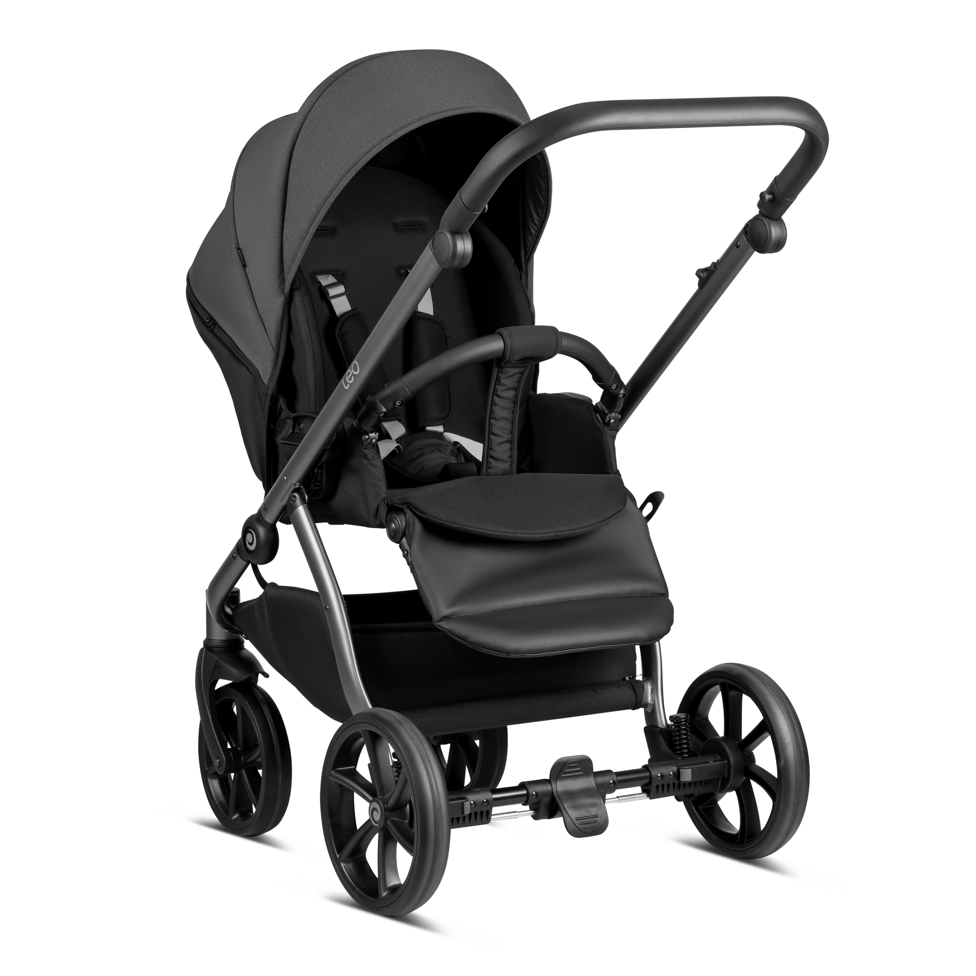 Tutis Leo Dark Grey 103 Bērnu rati 3in1