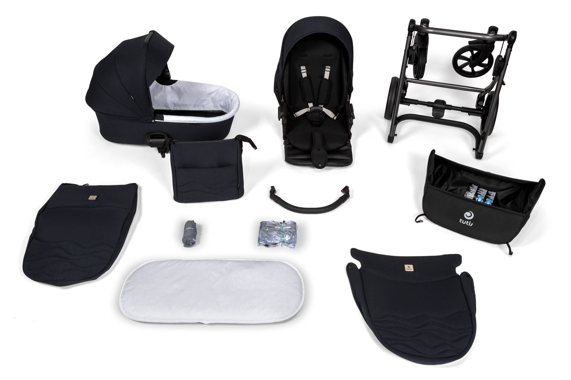 Tutis Leo Dark Grey 103 Bērnu rati 3in1
