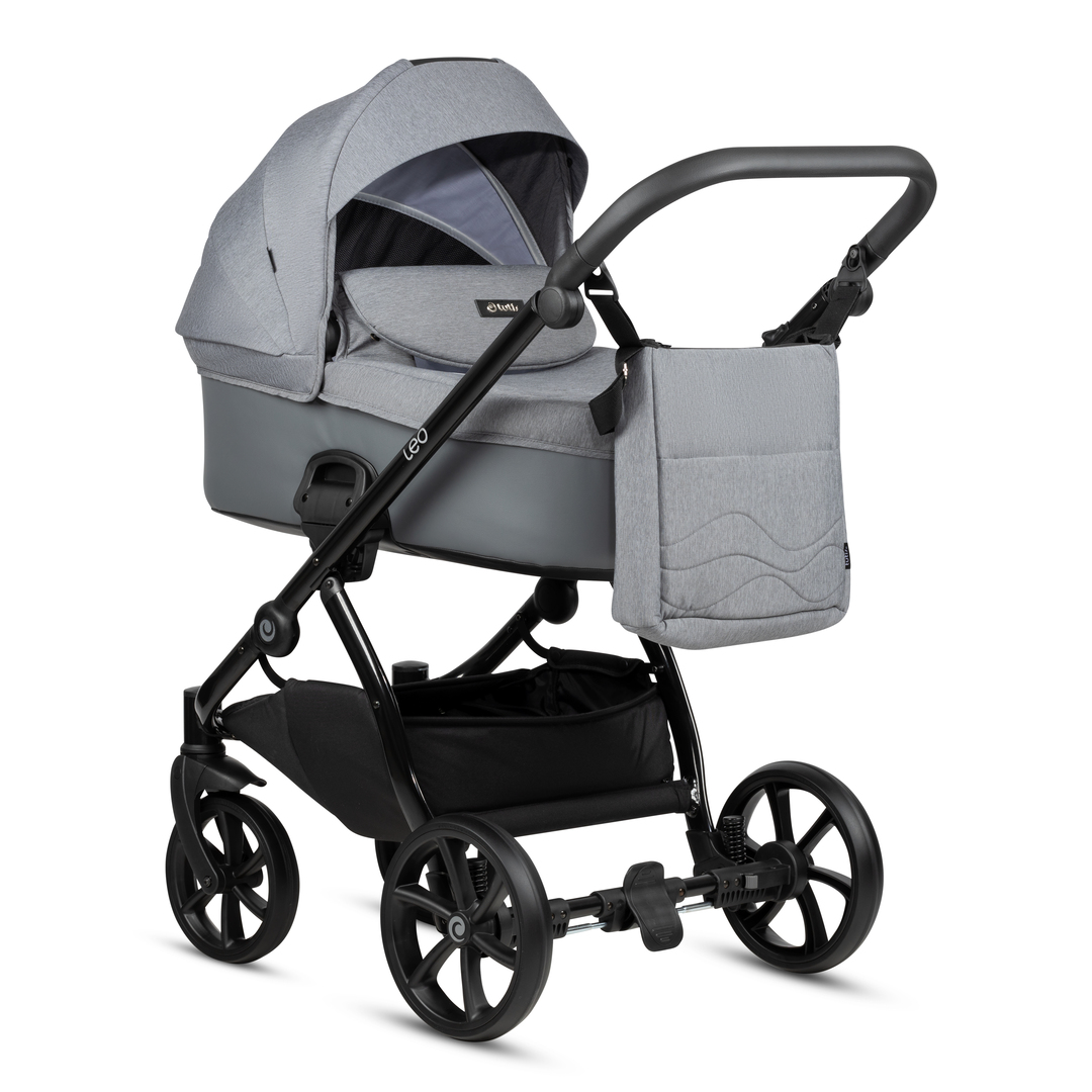 Tutis Leo Stone Grey 227 Bērnu rati 3in1