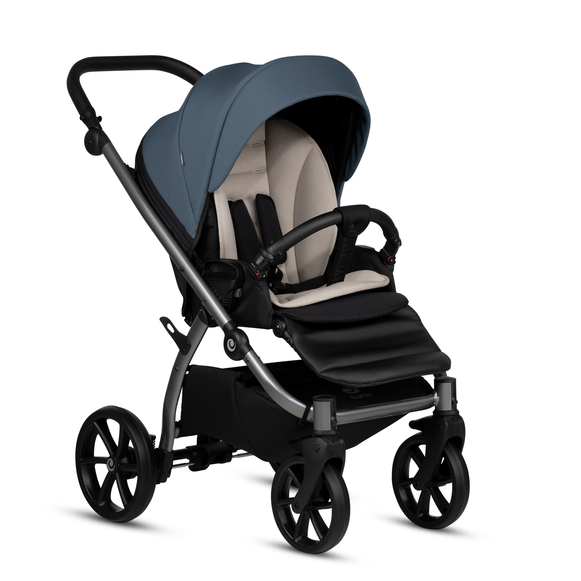 Tutis Uno 5 Plus ESSENTIAL Marine 160 Bērnu rati 3in1