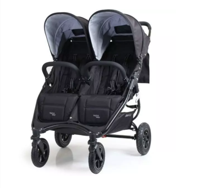 Valco Baby Snap Duo Sport Tailor Made Coal Black Dvīņu rati