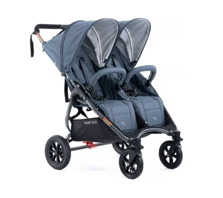 Valco Baby Snap Duo Sport Tailor Made Denim Dvīņu rati