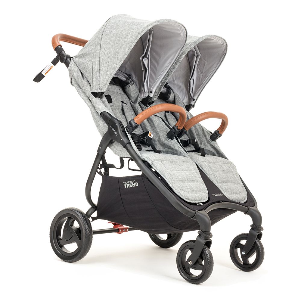 Valco Baby Snap Duo Trend Tailormade Charcoal Dvīņu rati