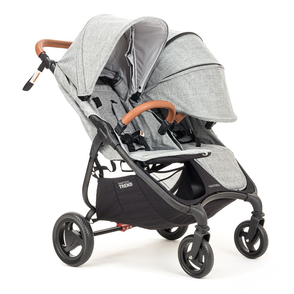 Valco Baby Snap Duo Trend Tailormade Charcoal Dvīņu rati