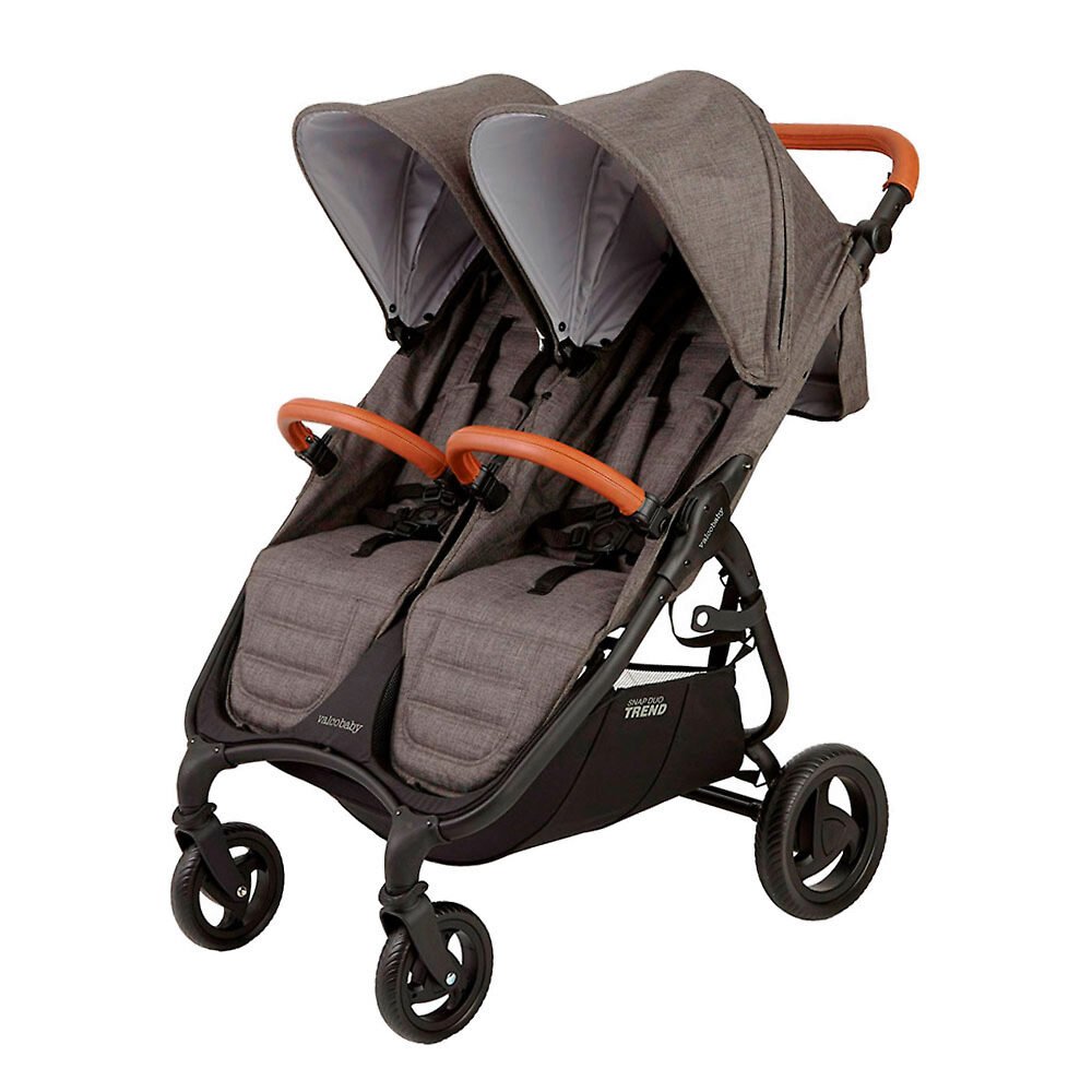 Valco Baby Snap Duo Trend Tailormade Charcoal Dvīņu rati