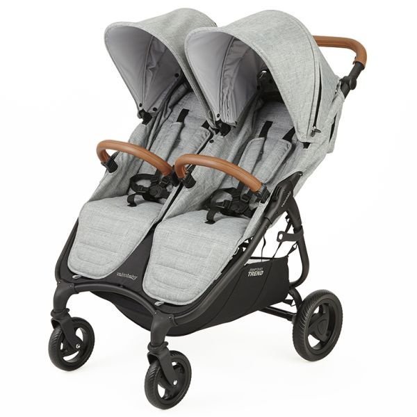 Valco Baby Snap Duo Trend Tailormade Grey Marble Dvīņu rati