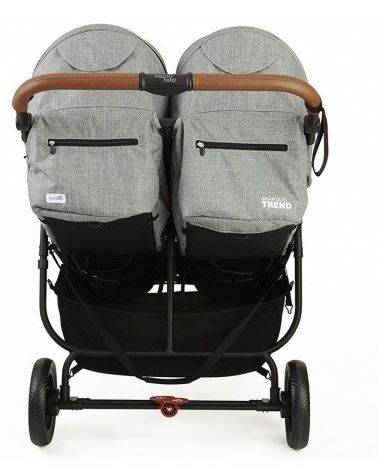 Valco Trend Duo Sport Tailor Grey Marle Dvīņu rati