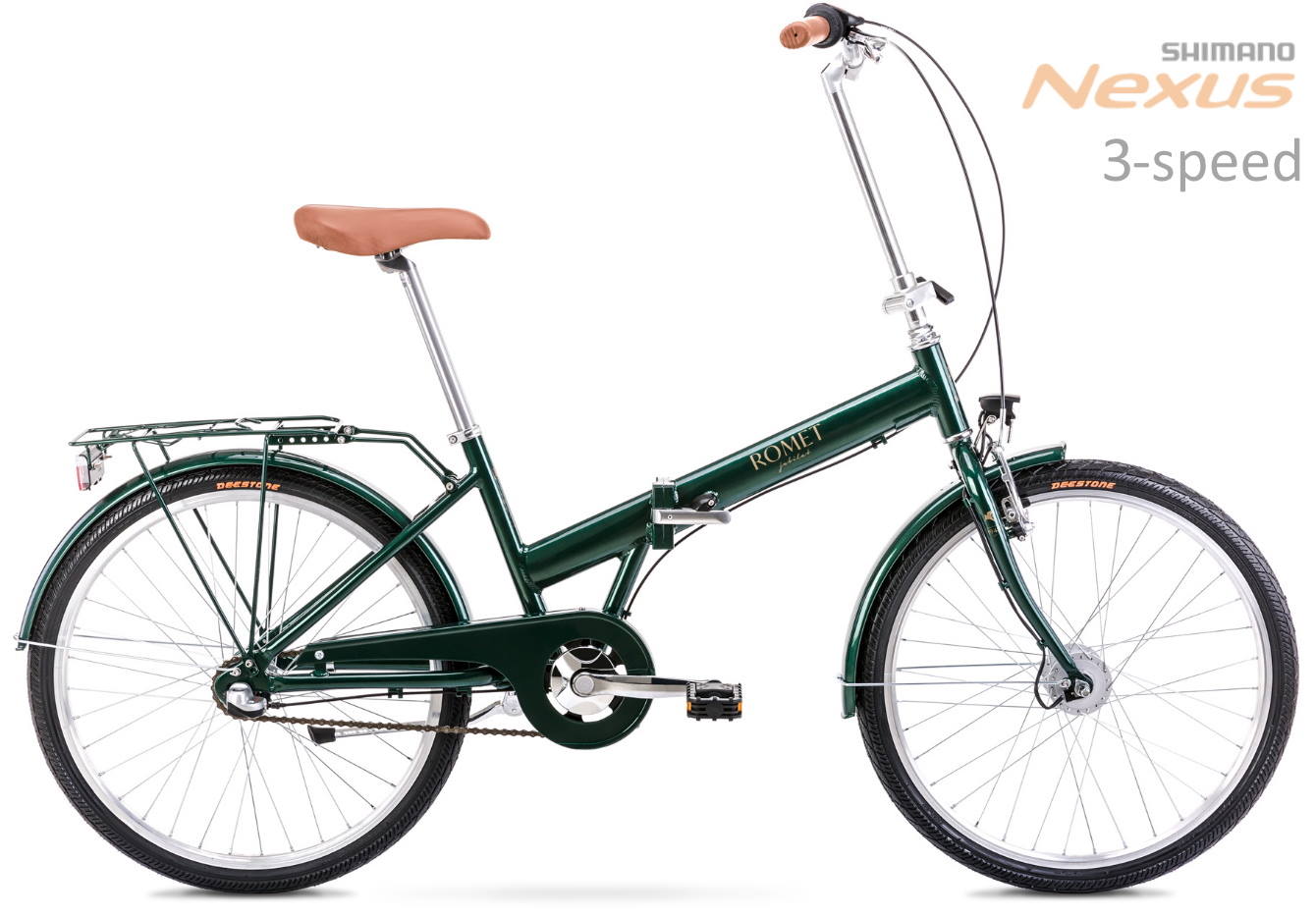 Velosipēds Romet Jubilat Eco 24" Alu Classic 15" Green