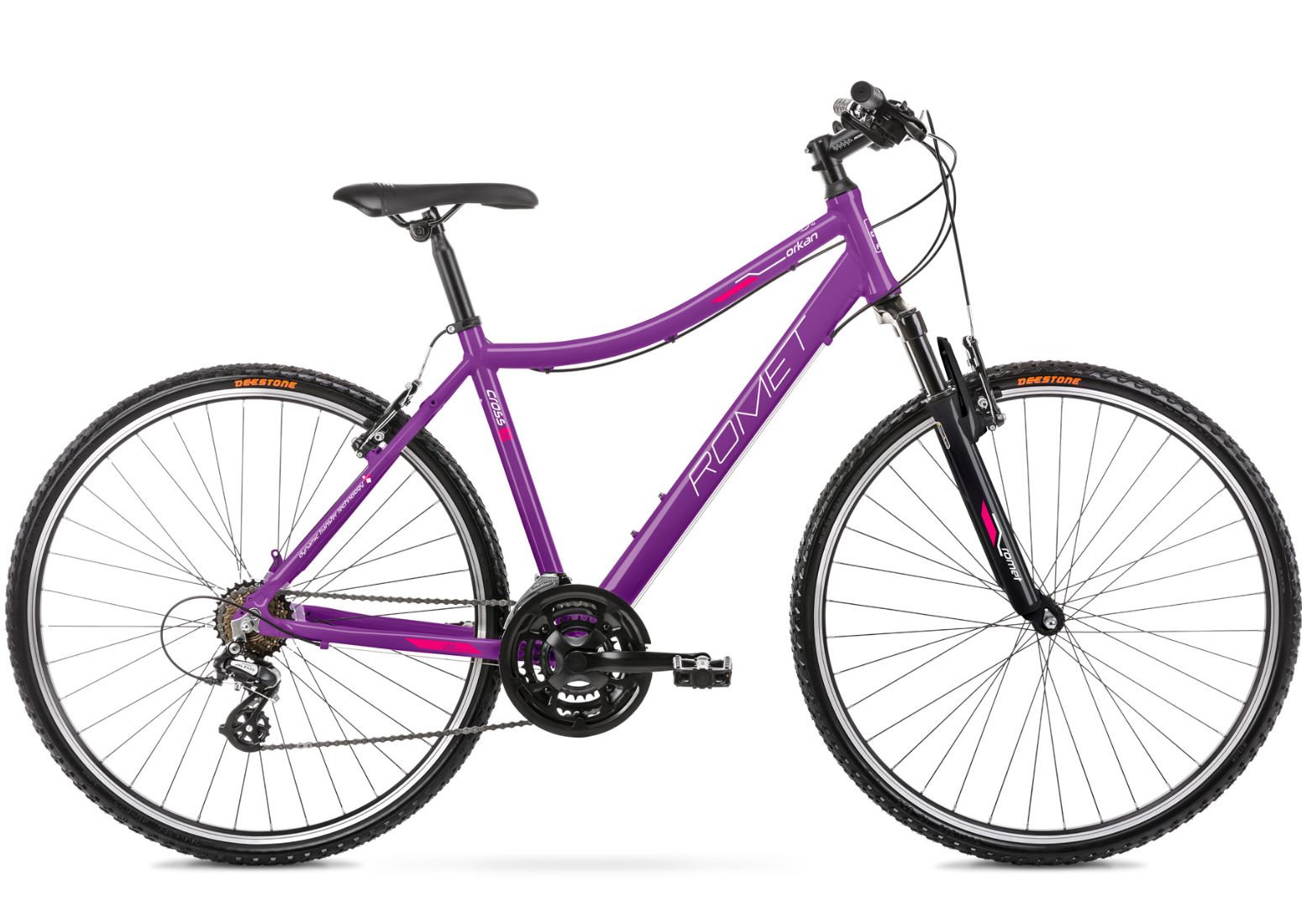 Велосипед Romet Orkan D 28" M Violet pink