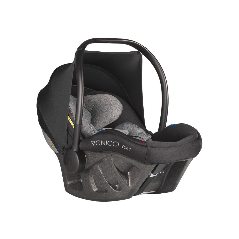 Venicci I-Size PIXEL Grey Bērnu autosēdeklis 0-13 kg