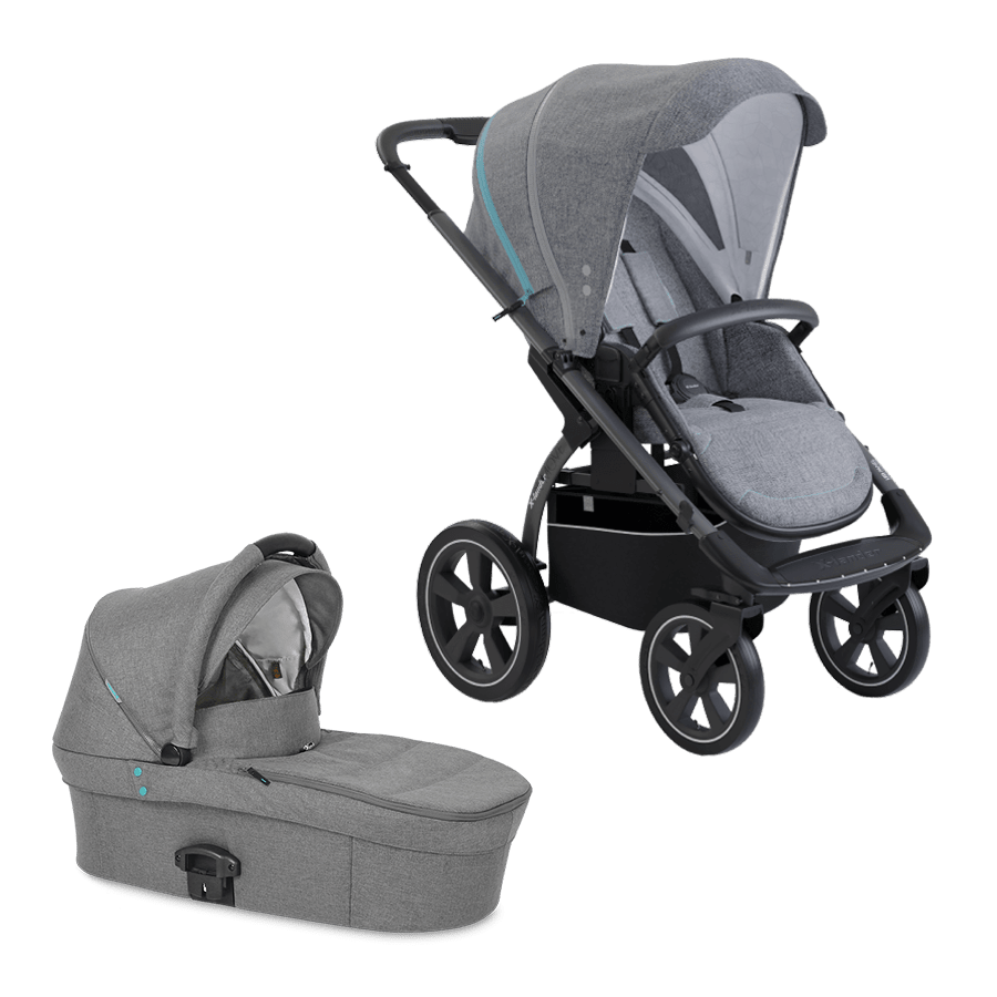 X-Lander X-Move 2.0 Azure Grey Bērnu rati 2in1