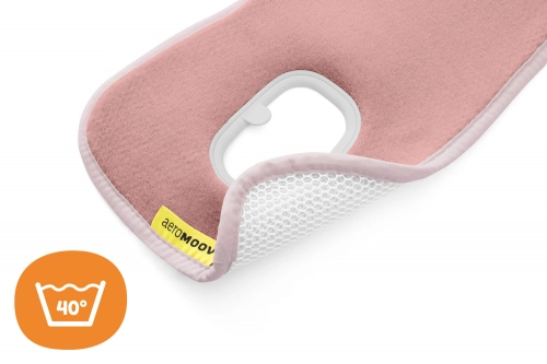 AeroMoov Air Layer pretsviedrēšanas ieliktnis autosēdeklim gr.1 un ratiem Blossom