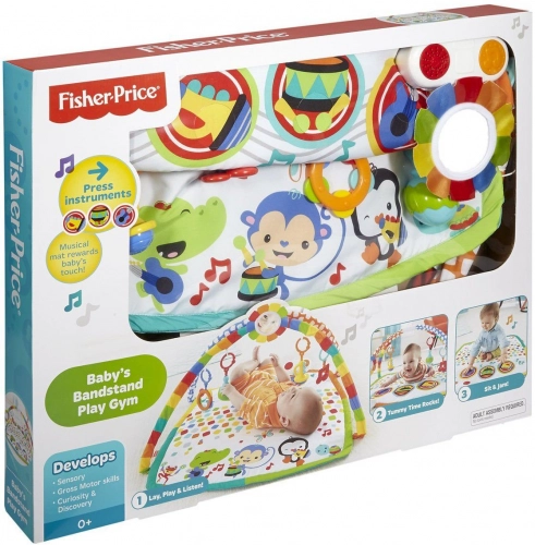 Развивающий коврик Fisher Price Baby's bandstand play gym DFP69