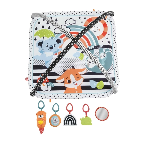 Развивающий коврик Fisher Price Glow & Grow gym 3in1 HBP41