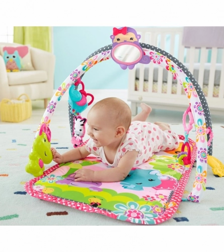 Развивающий коврик Fisher Price Pink OOP Gym DFP64