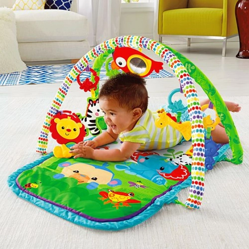 Развивающий коврик Fisher Price Rainforest Friends 3in1 Musical Activity Gym CHP85