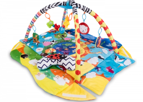 Развивающий коврик Lionelo ANIKA PLUS Blue/Yellow