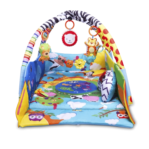 Развивающий коврик Lionelo ANIKA PLUS Blue/Yellow