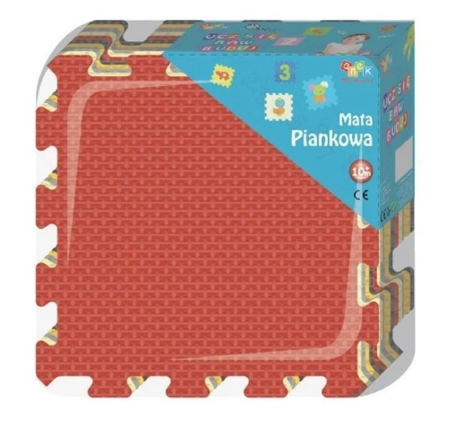 Aktivitātes paklājs Puzzle no 10 elementiem Smily Play Colorful 1/20