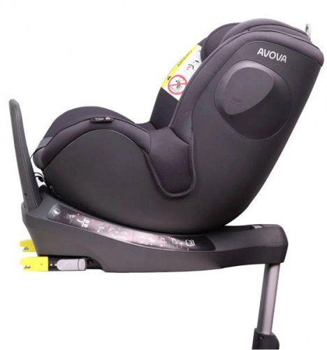 Avova Sperber-Fix 360 Koala Grey Bērnu autosēdeklis 0-18 kg
