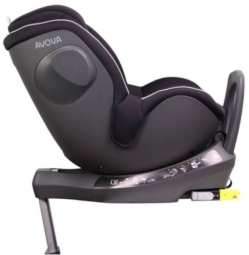 Avova Sperber-Fix 360 Pearl Black Bērnu autosēdeklis 0-18 kg