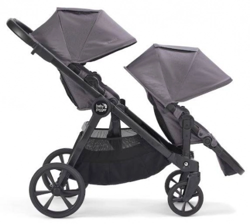 Baby Jogger City Select 2 Basic Radiant Grey Pastaigu bloks dvīņu ratiem