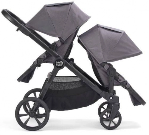 Baby Jogger City Select 2 Basic Radiant Grey Pastaigu bloks dvīņu ratiem