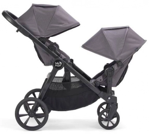 Baby Jogger City Select 2 Basic Radiant Grey Pastaigu bloks dvīņu ratiem