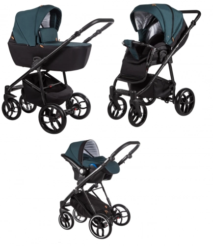 Baby Merc La Noche LNL/LN10/B Детская коляска 3 в 1