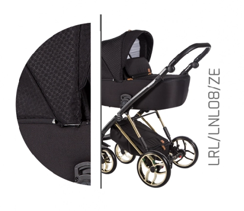 Baby Merc La Rosa Limited LRL/LNL08/ZE Bērnu rati 2in1