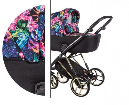Baby Merc La Rosa Limited LRL/LNL09/ZE Bērnu rati 2in1