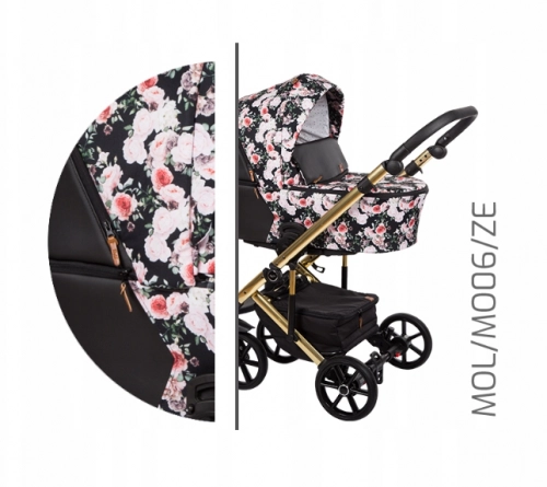 Baby Merc Mosca Limited MOO6/ZE Bērnu rati 2in1