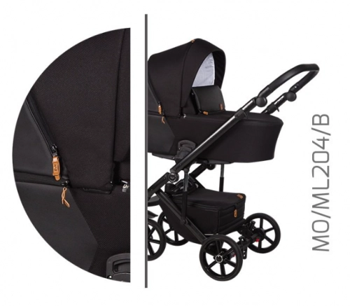 Baby Merc Mosca MO/ML204/B Bērnu rati 2in1