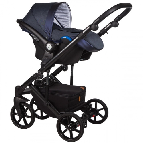 Baby Merc Mosca MO/MO01/B Bērnu rati 3in1