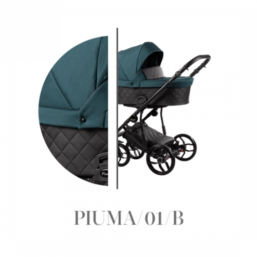 Baby Merc Piuma 01B Детская коляска 2 в 1