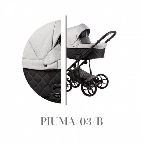 Baby Merc Piuma 03B Детская коляска 2 в 1