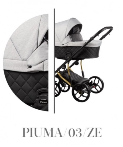 Baby Merc Piuma Limited 03ZE Bērnu rati 2in1