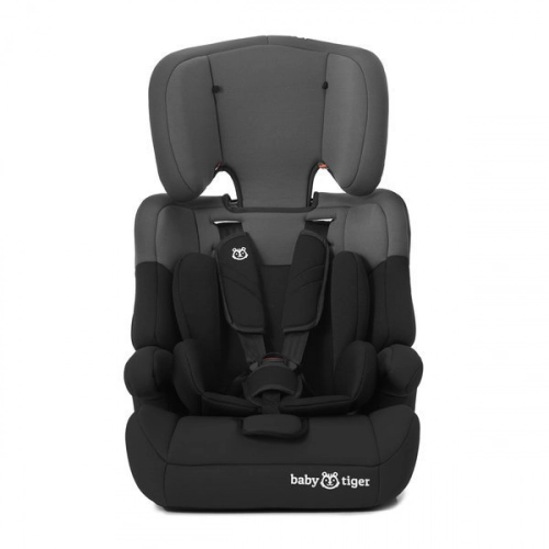 Baby Tiger Mali Grey black Bērnu autosēdeklis 9-36 kg