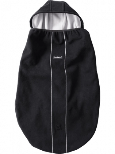BabyBjorn CITY black Ķengursomu siltais konvertiņš